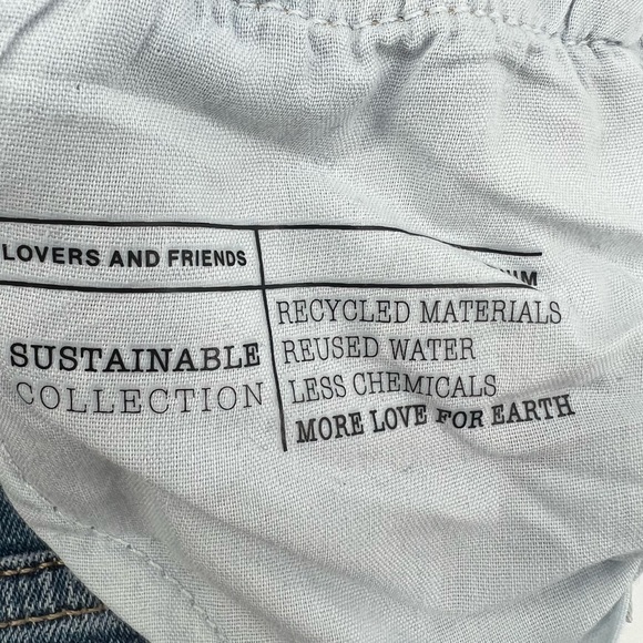 NWT Lovers And Friends Ricky Low Rise Skinny Star Denim Jeans Size 24 Women’s - Picture 10 of 11